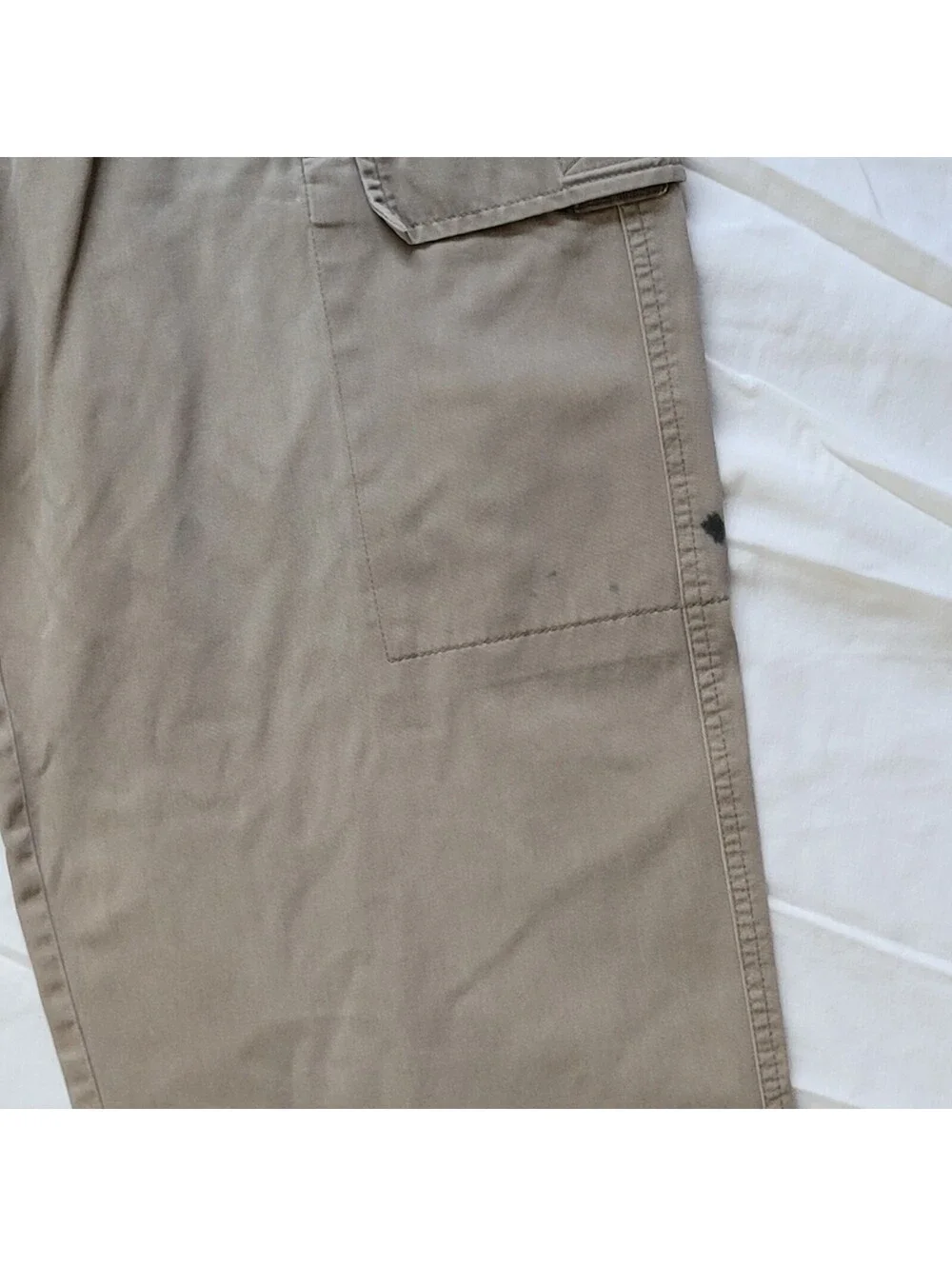 Structure Vintage Men's 33x30 Cargo Pant Wide Leg High Rise